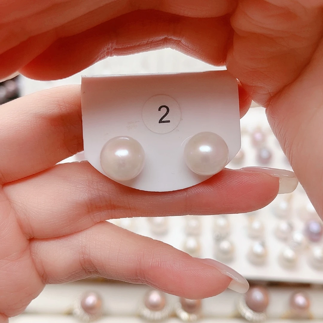 淡水珍珠吊坠(赠链)银S925镶嵌