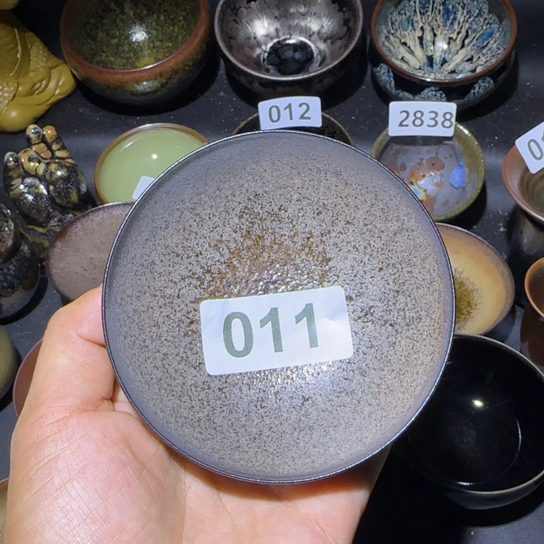 灯***塔茶盏福建盏茶器平口薄胎