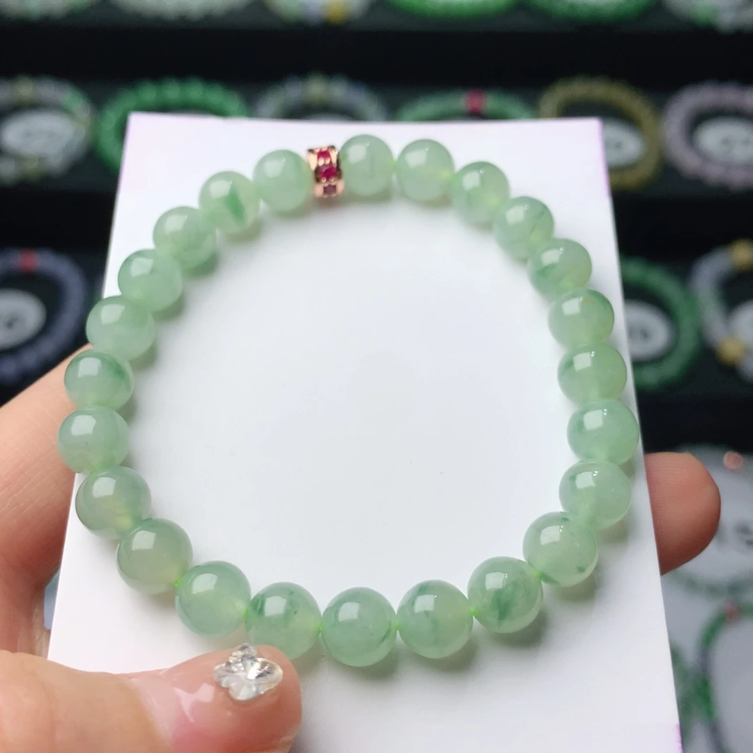 翡翠未镶嵌手链翡翠