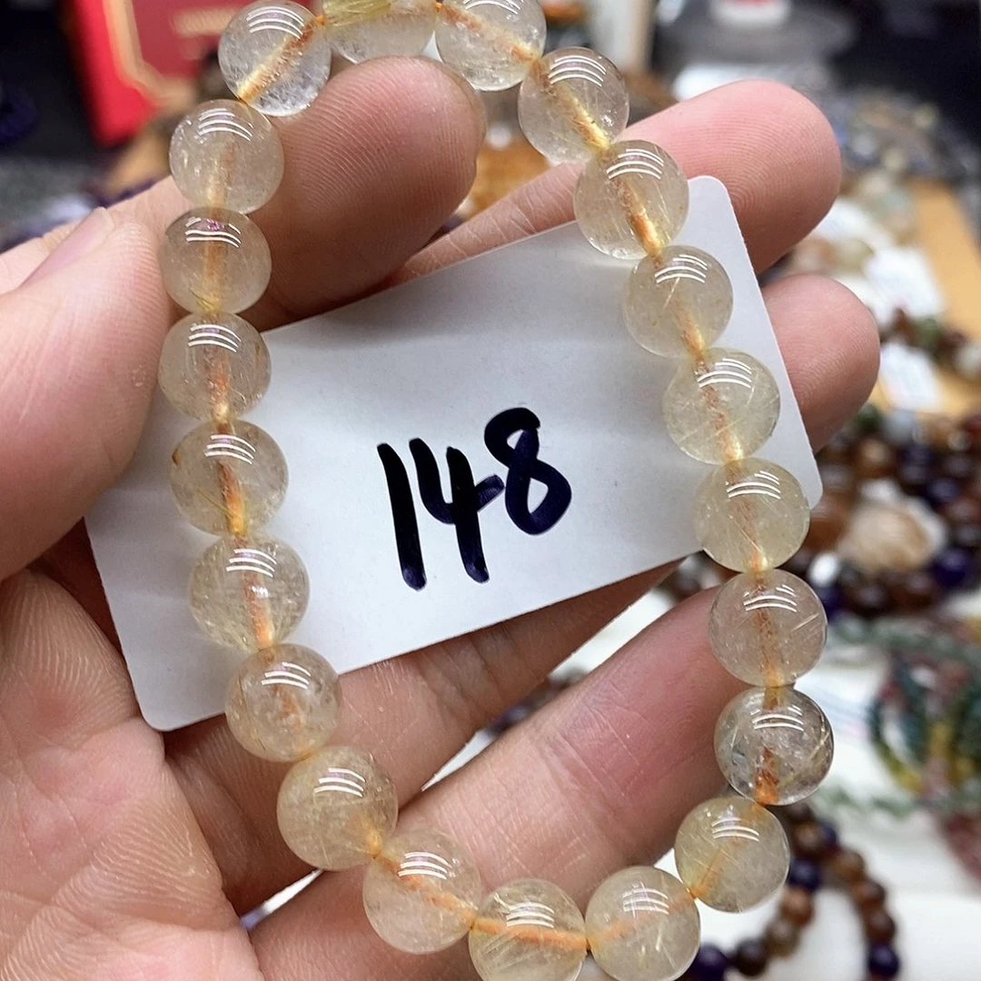 水晶手串未镶嵌天然