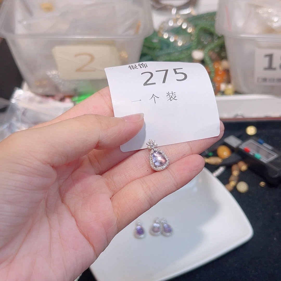 未镶嵌水晶珠宝半成品275 。