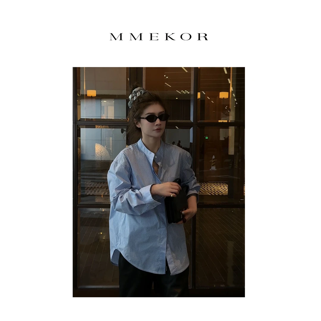 MMEKOR“北欧衬衣” 2025新款职场不费力时髦百搭衬衫 89339