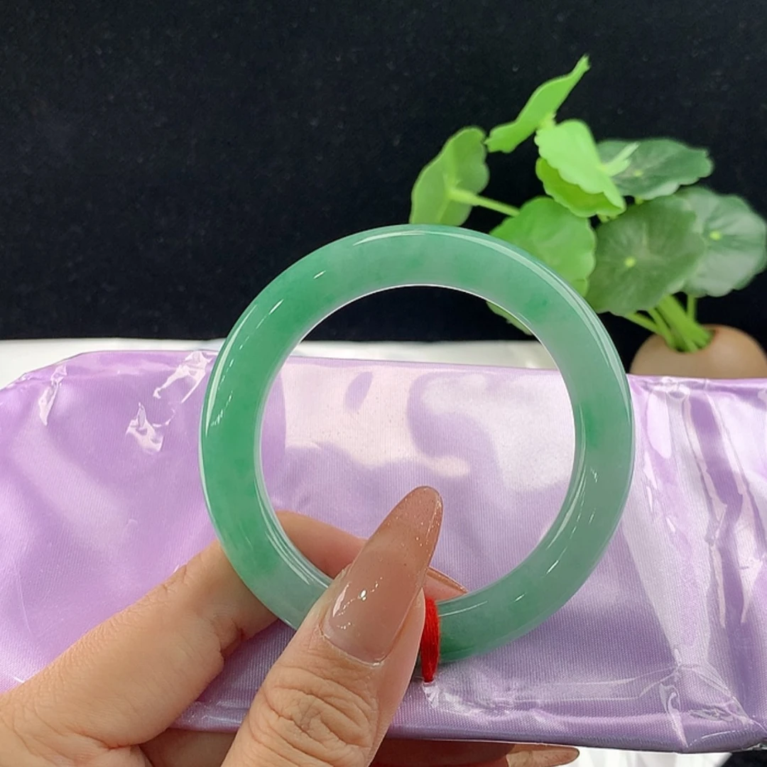 【闪购商品】未镶嵌手镯翡翠圆54