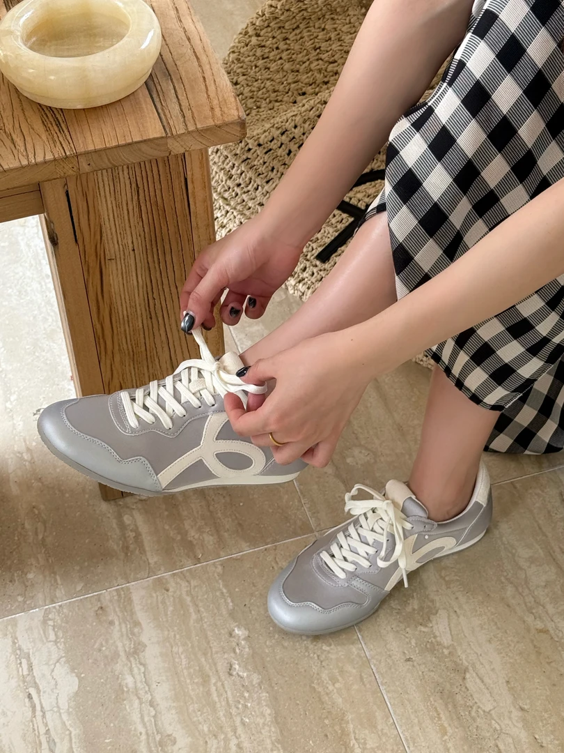 R509-6 SGIRL TWTW粉色潮流显瘦芭蕾运动休闲鞋女平底百搭德训