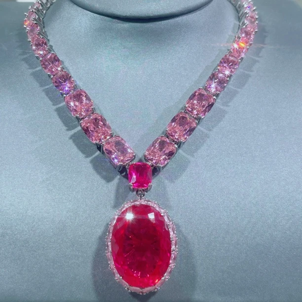 项链 【米莱轻奢】南非库里南精工豪华镶嵌项链699