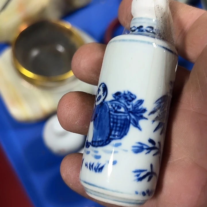 浪***花陶瓷摆件不固定一件