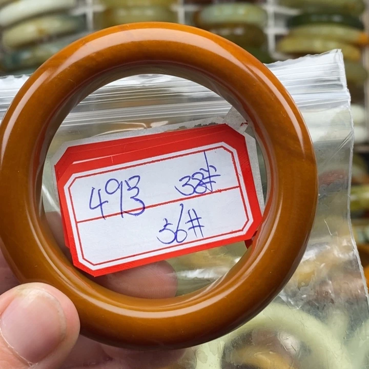 未镶嵌蛇纹石玉手绳