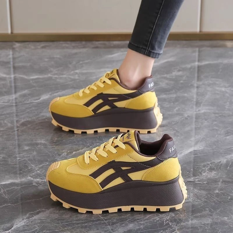 新百伦【奥莱断码】港风网红正品高颜值阿甘鞋女鞋秋秋季2025新款厚