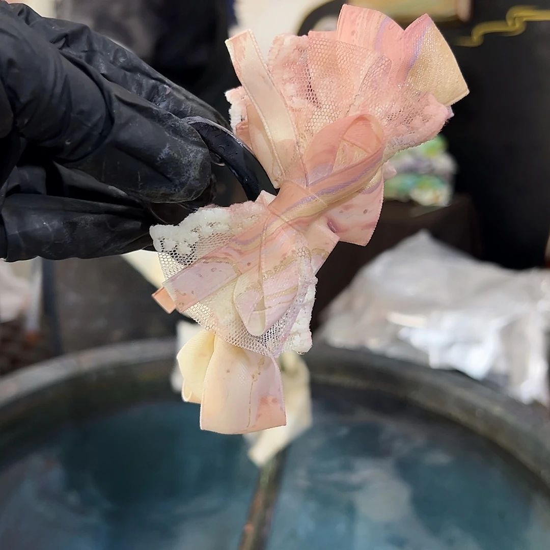 643新款抓夹粉紫咖