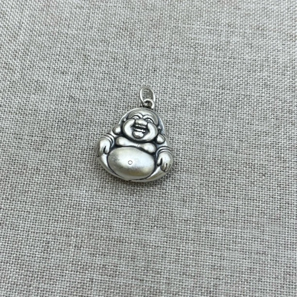 吊坠足银 6954-足银佛公吊坠不带链20mm不带链