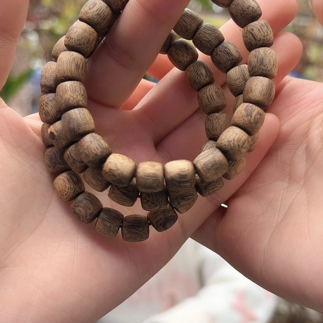 沉香手串金沙叶卡9，7克，多样性发货一条