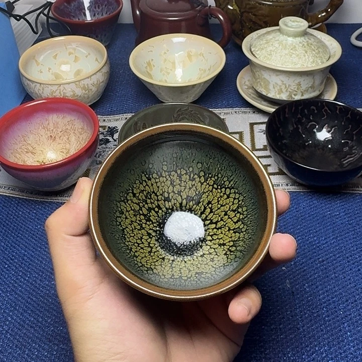 建阳建盏喝茶主人杯