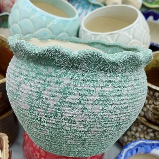 多肉绿植陶瓷花盆