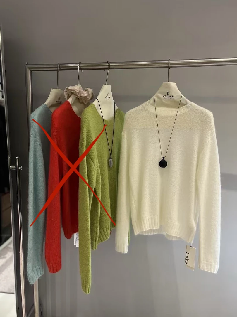 【一块蛋糕】初春氛围感毛衣镂空透气