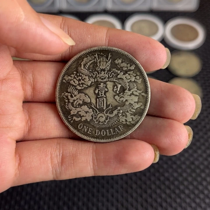 金属大头龙洋船洋工艺品