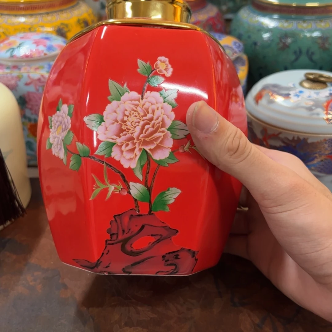 高端款家用茶叶罐