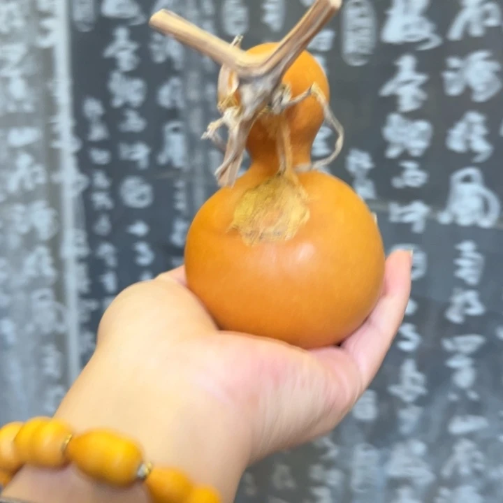 新***秀葫芦葫芦粉扑吊坠项链