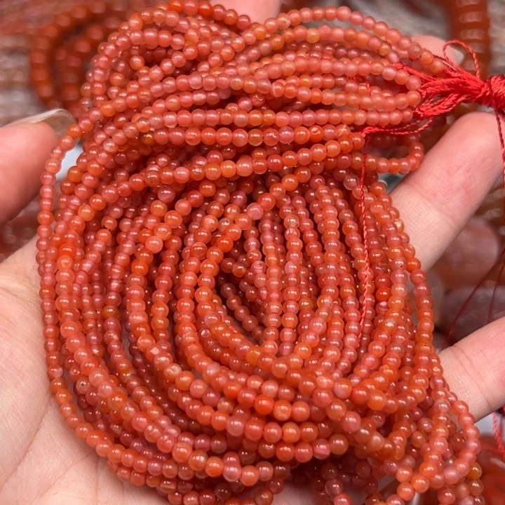 南红玛瑙未镶嵌手链