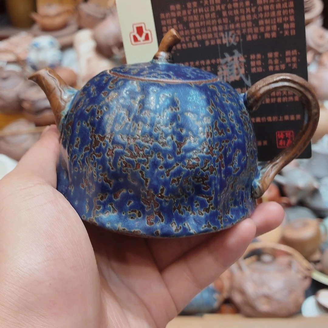 柴烧老岩泥高温茶器皿