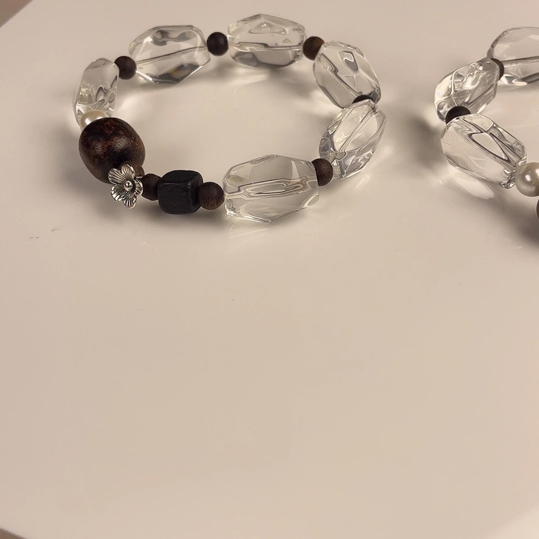 非金属手串白水小花款