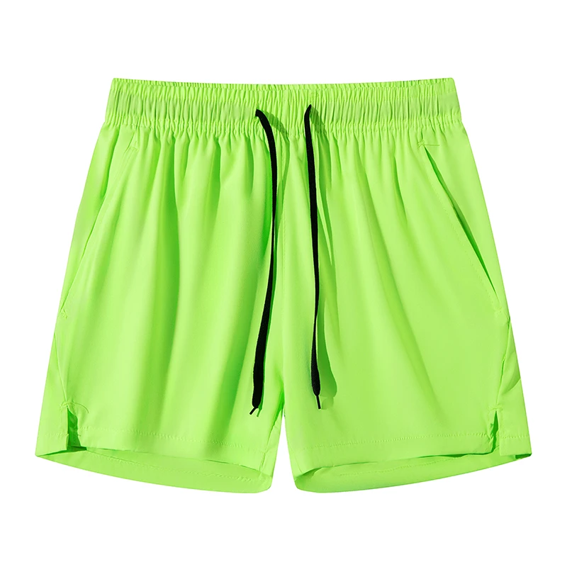 夏季休闲沙滩七分裤裤薄款宽松运动短裤三分裤速干冰丝透气跑步裤