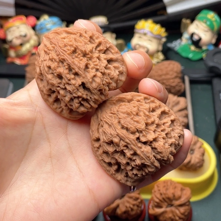 吊坠文玩核桃46尺拉丝老将