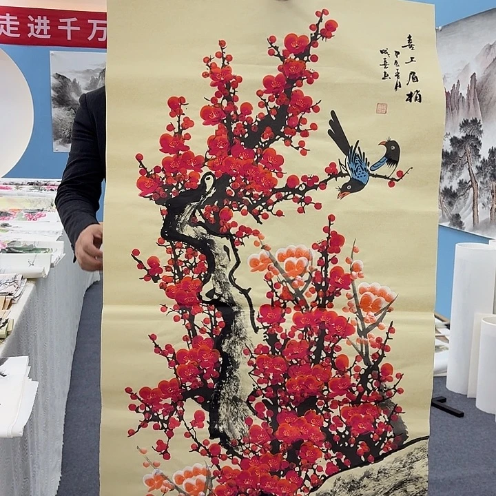 国画手绘国画作品