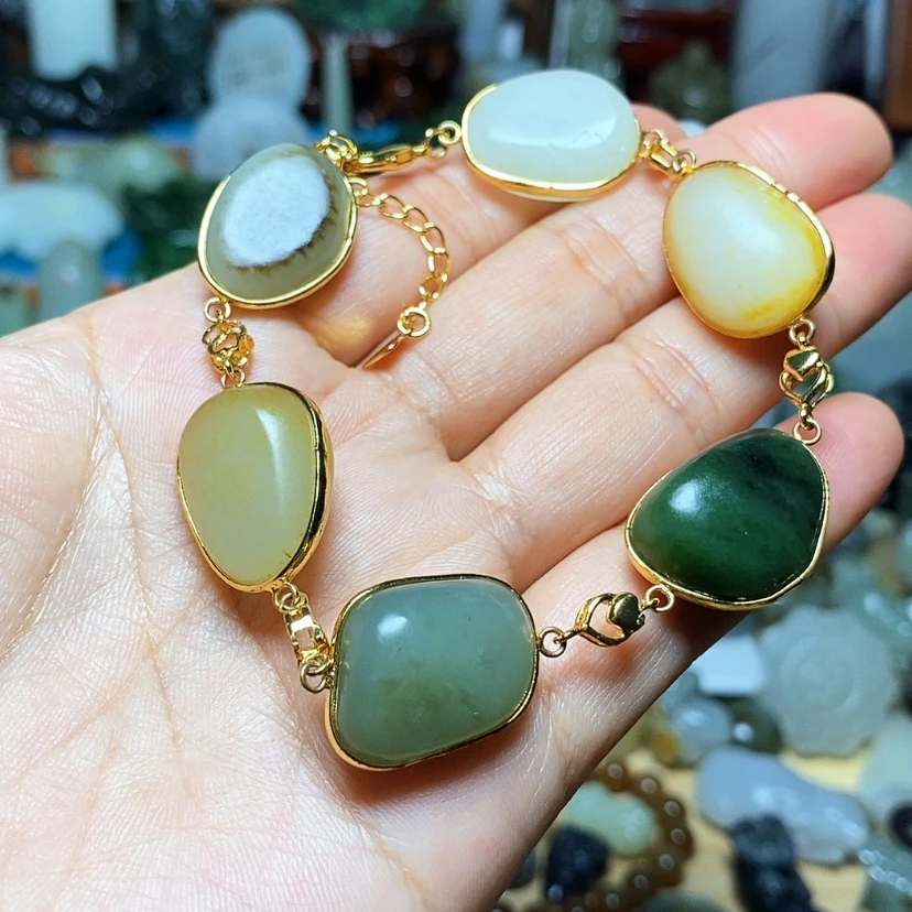 【闪购商品】未镶嵌手链和田玉b****1