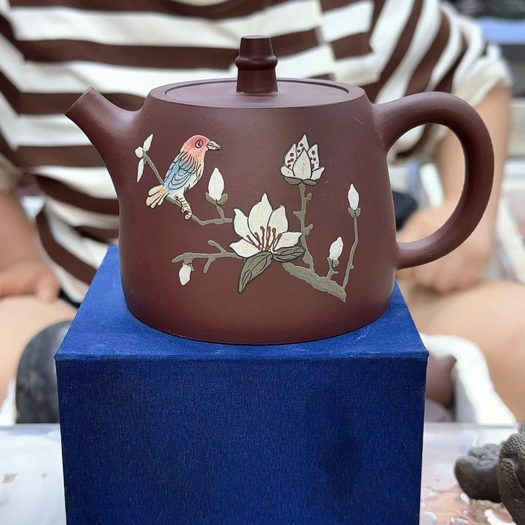 茶壶紫砂宜兴紫砂壶瑕疵处理