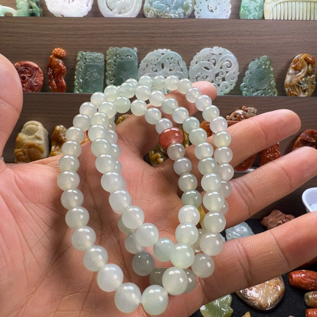 ****人翡翠未镶嵌颈饰翡翠