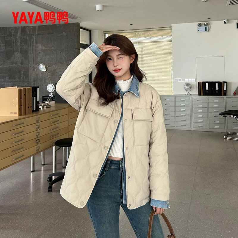 羽绒服新款冬季保暖运动时尚女款短款羽绒服YE4B604027P