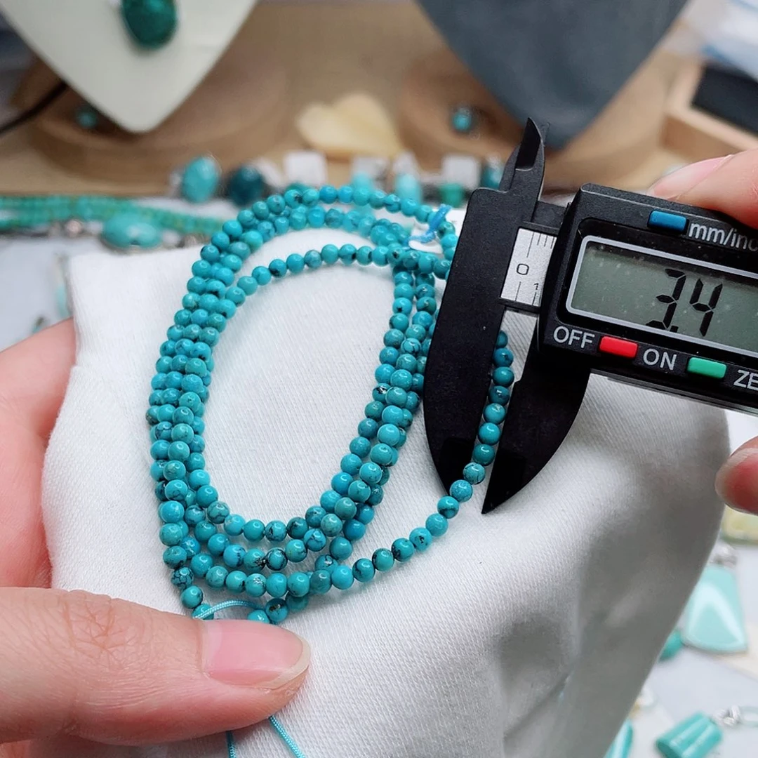 绿松石18K金镶嵌绿松石绿松石绿松石