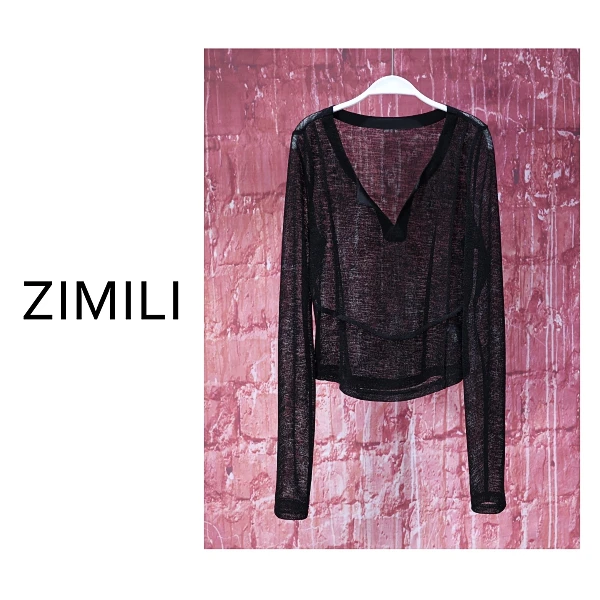 【亮哥女装】2025欧版暗夜黑鱼骨收腰时尚休闲爽肤衣9206