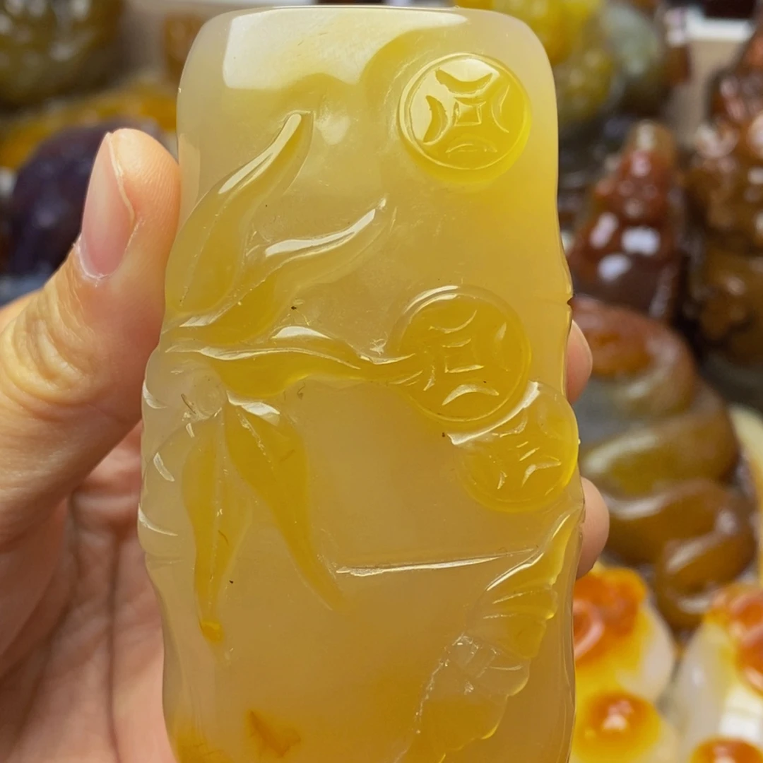 玛瑙/玉髓未镶嵌挂件