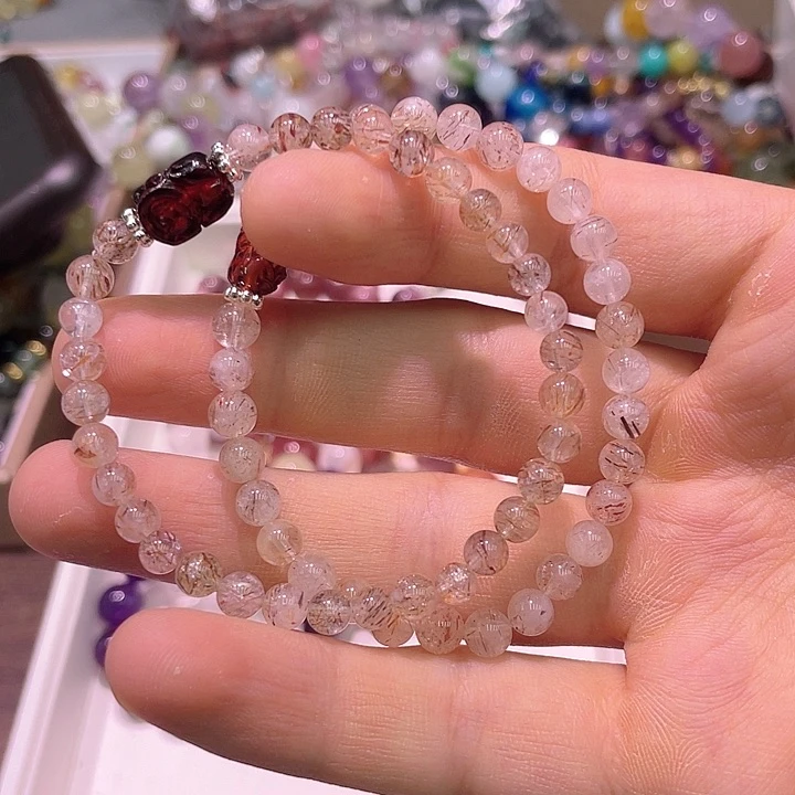 水晶手串未镶嵌010