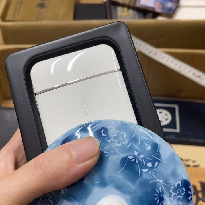 如***祥瓷片中古工艺品一件