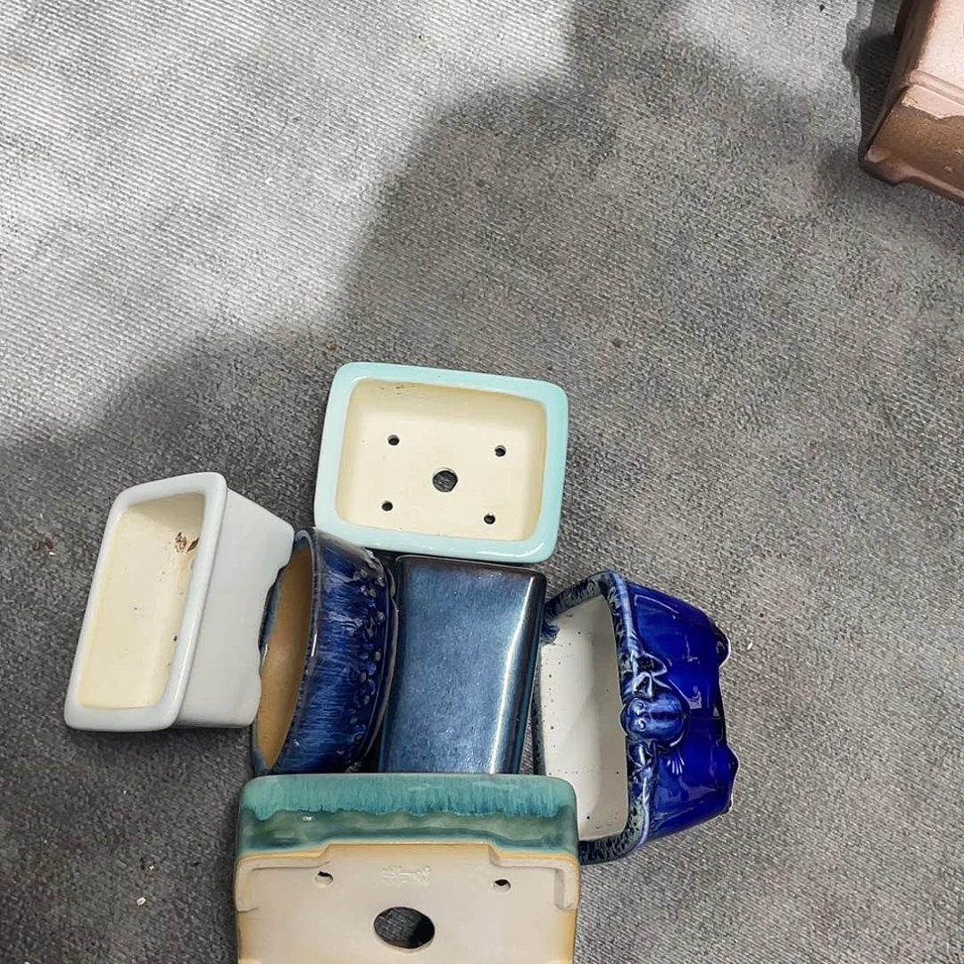 紫砂满**景紫砂小盆6个