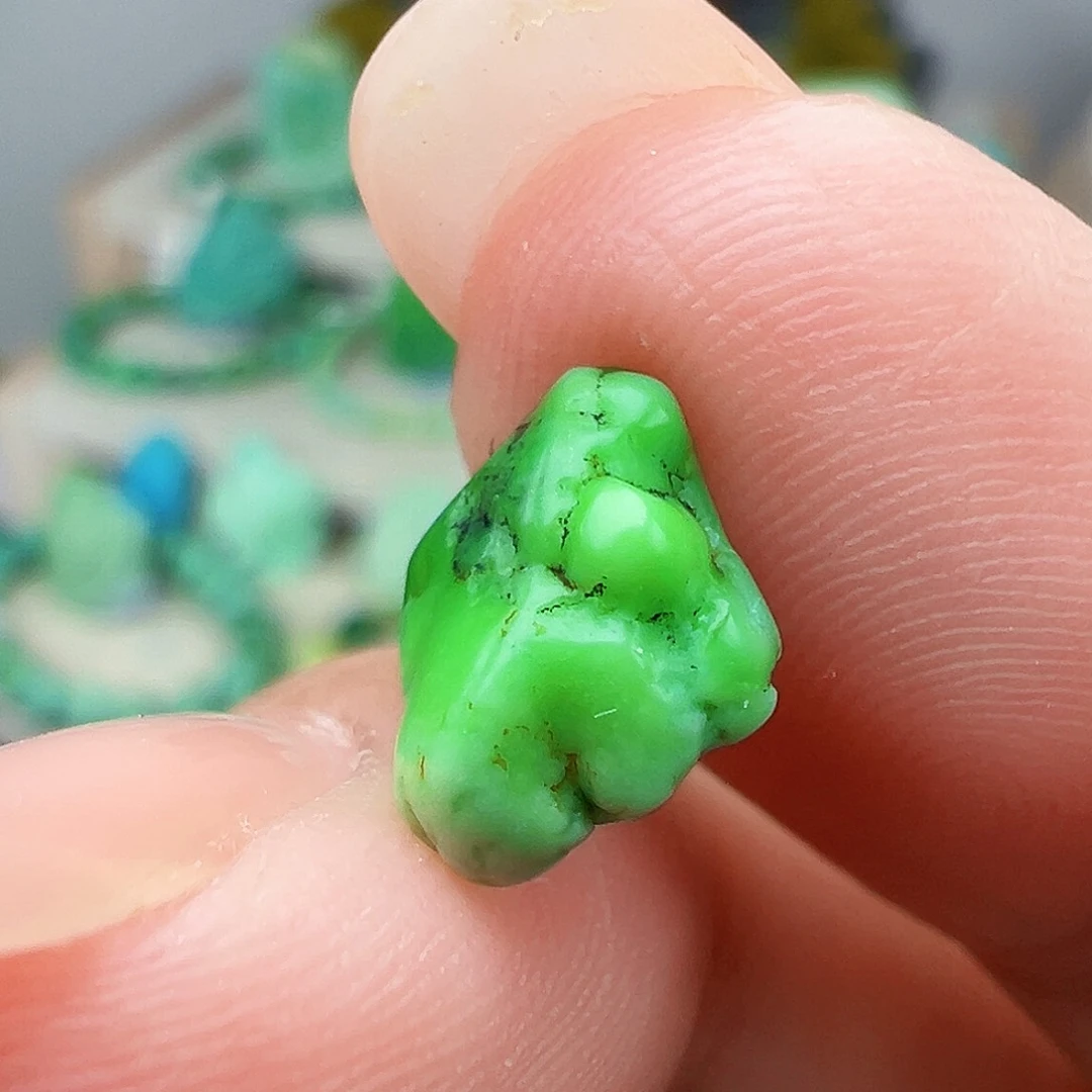 绿松石未镶嵌主播万珍