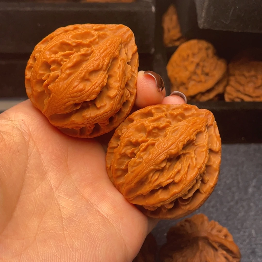 今***服吊坠文玩核桃秦岭核桃22