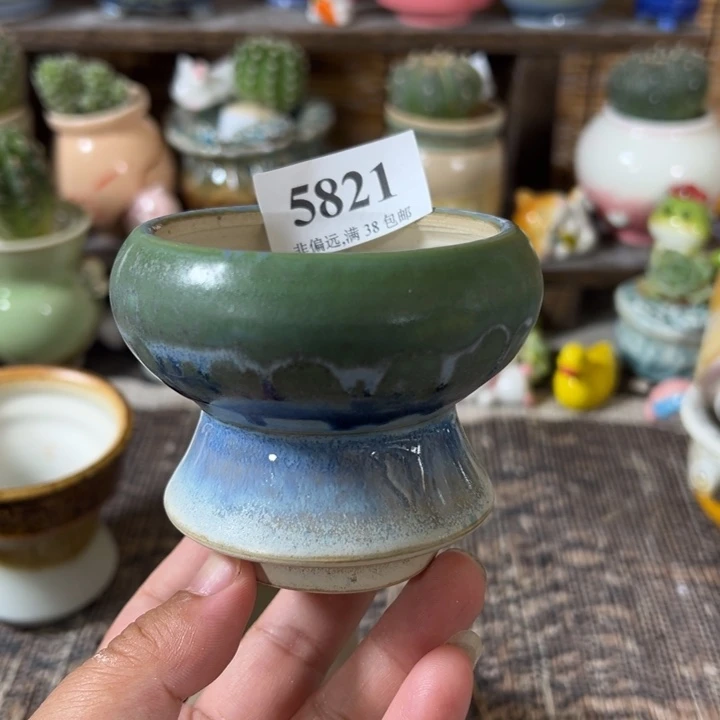 口6 手工花盆满30包邮