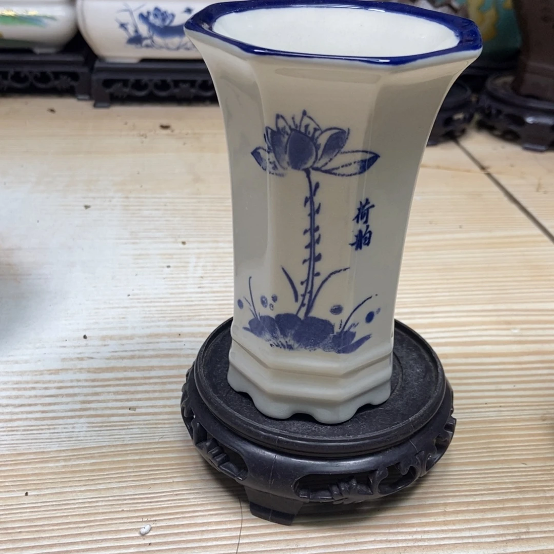 瓷片陶瓷花盆陶瓷艺术