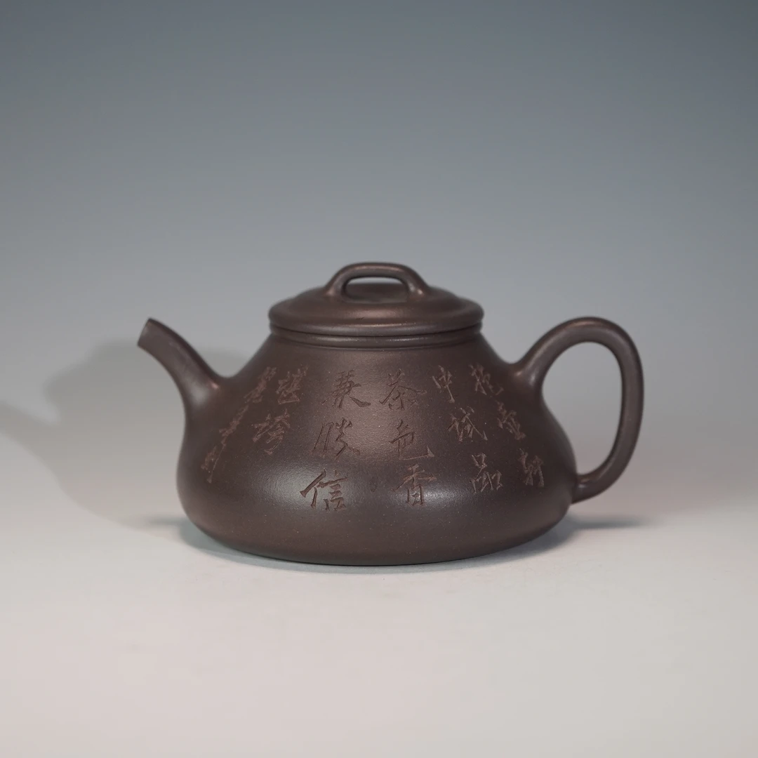 lot.22106 刘烨 天青泥溯瓢壶 300cc