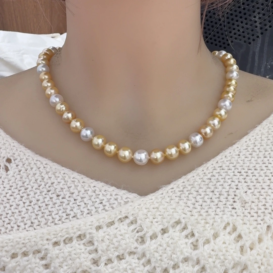 未镶嵌颈饰海水珍珠