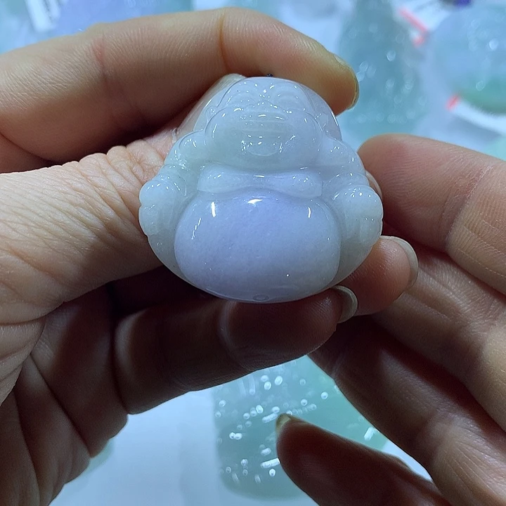 翡翠未镶嵌颈饰天然翡翠A货吊坠