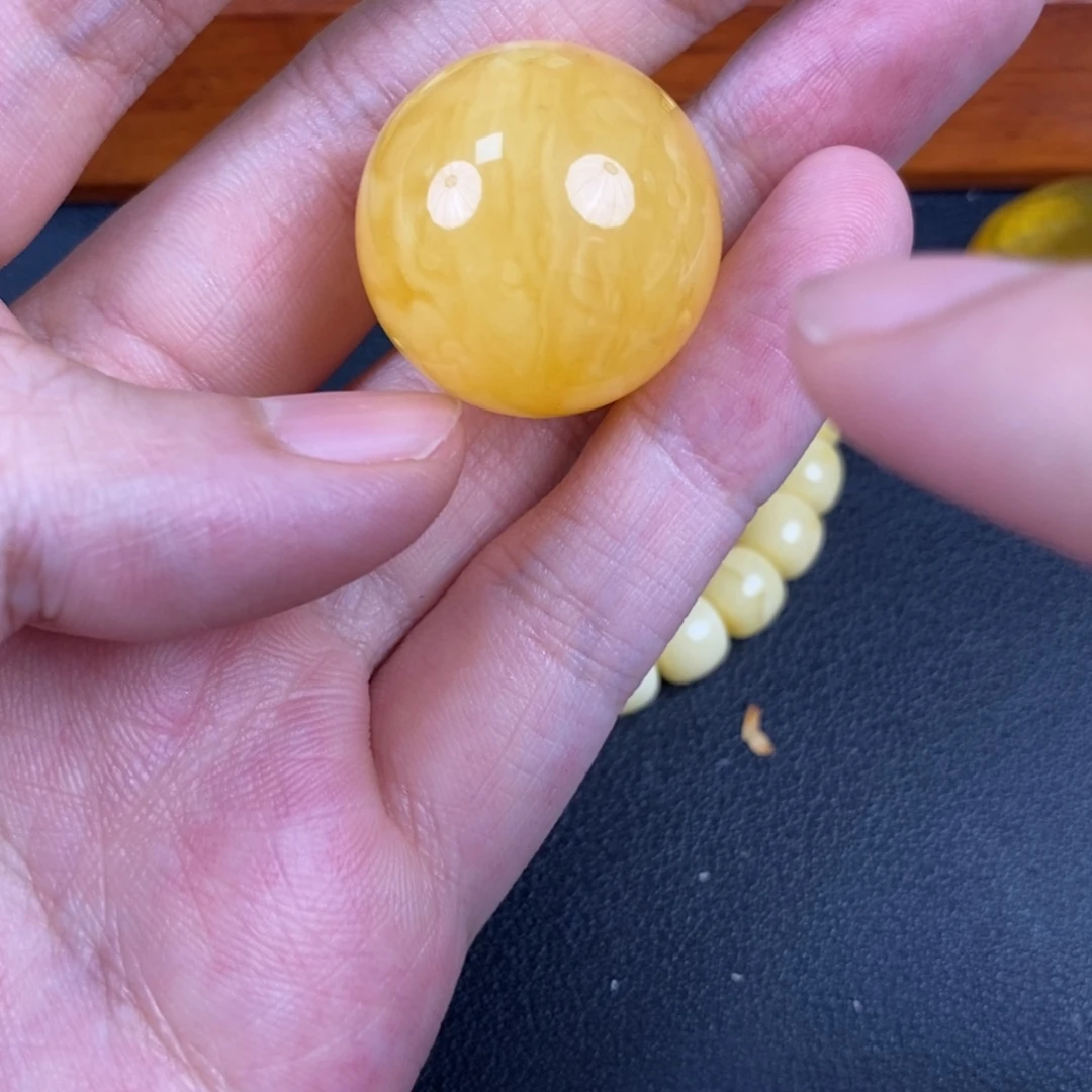 琥珀未镶嵌珠宝奇石微瑕6