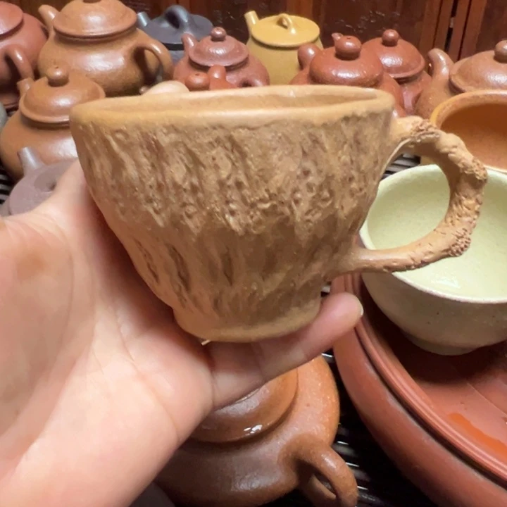 茶壶紫砂宜兴原矿黄金段