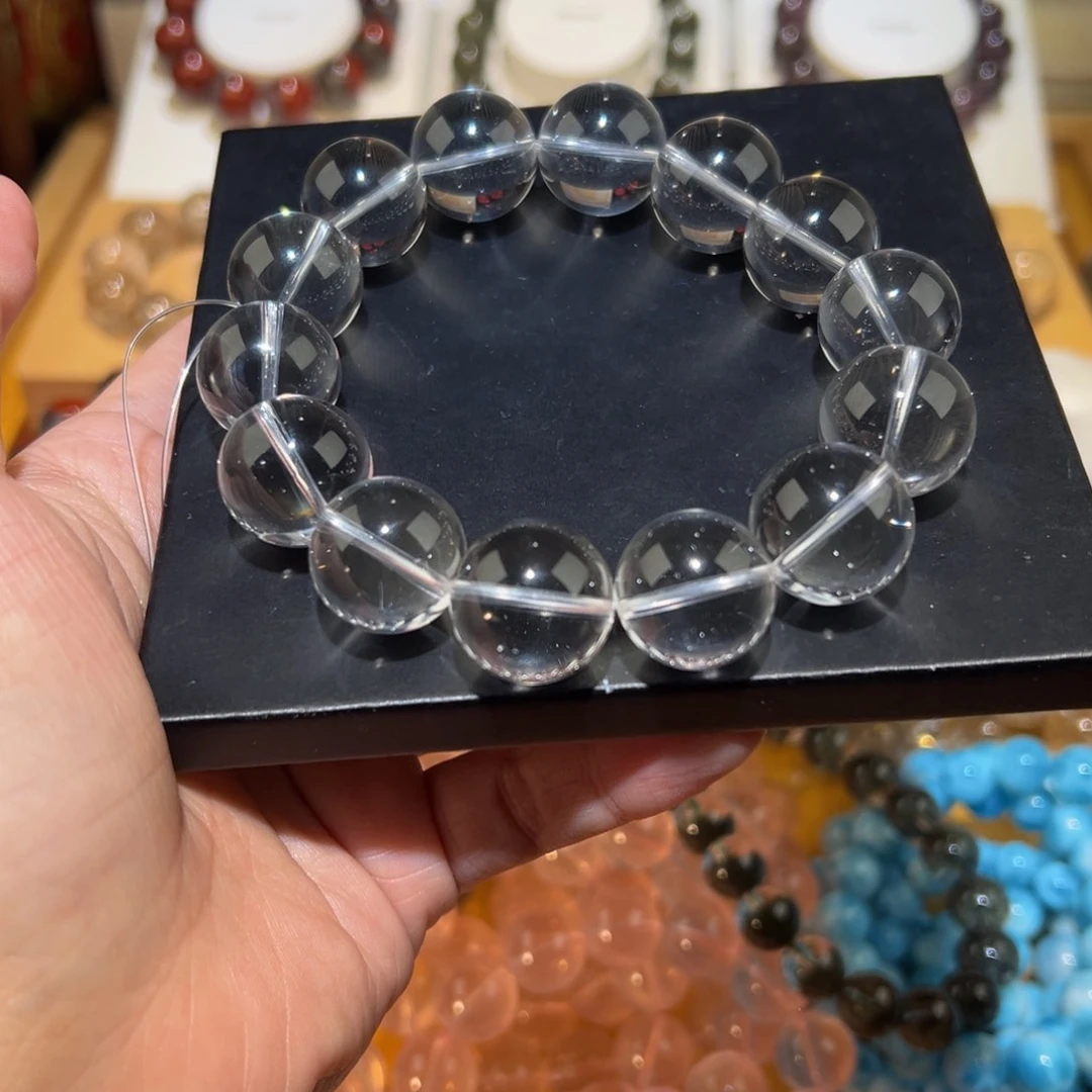 水晶手串未镶嵌没**哦手串