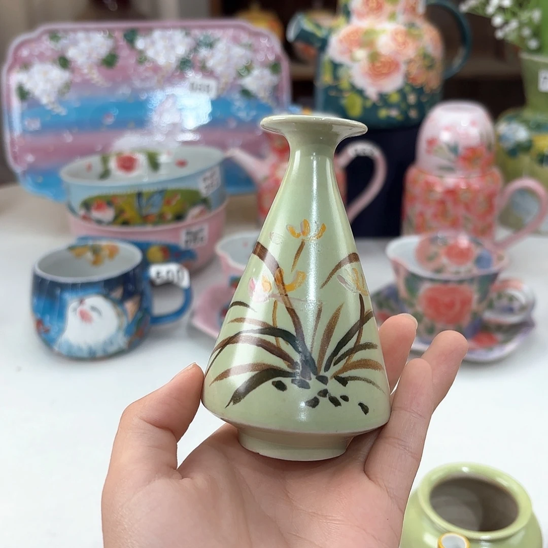 景德镇手绘高温釉下彩陶瓷茶具