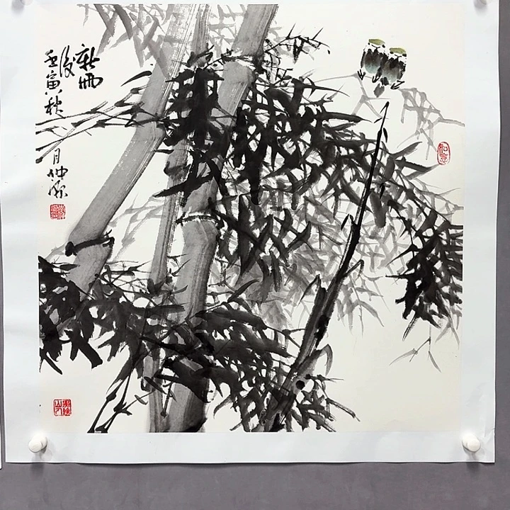 国画亲笔手绘放心去藏