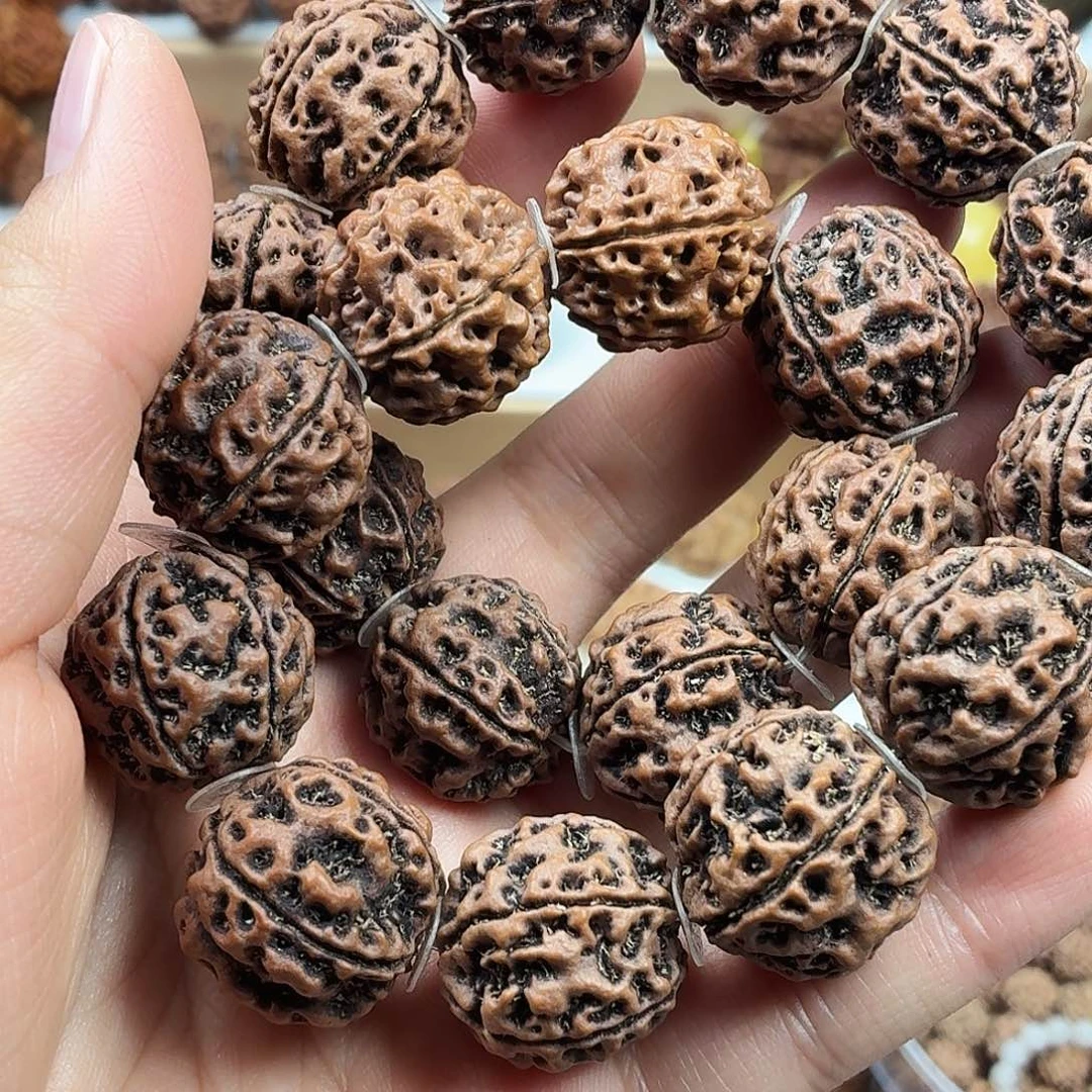 不***二金刚菩提手串精品梅花蜂窝双龙铁籽